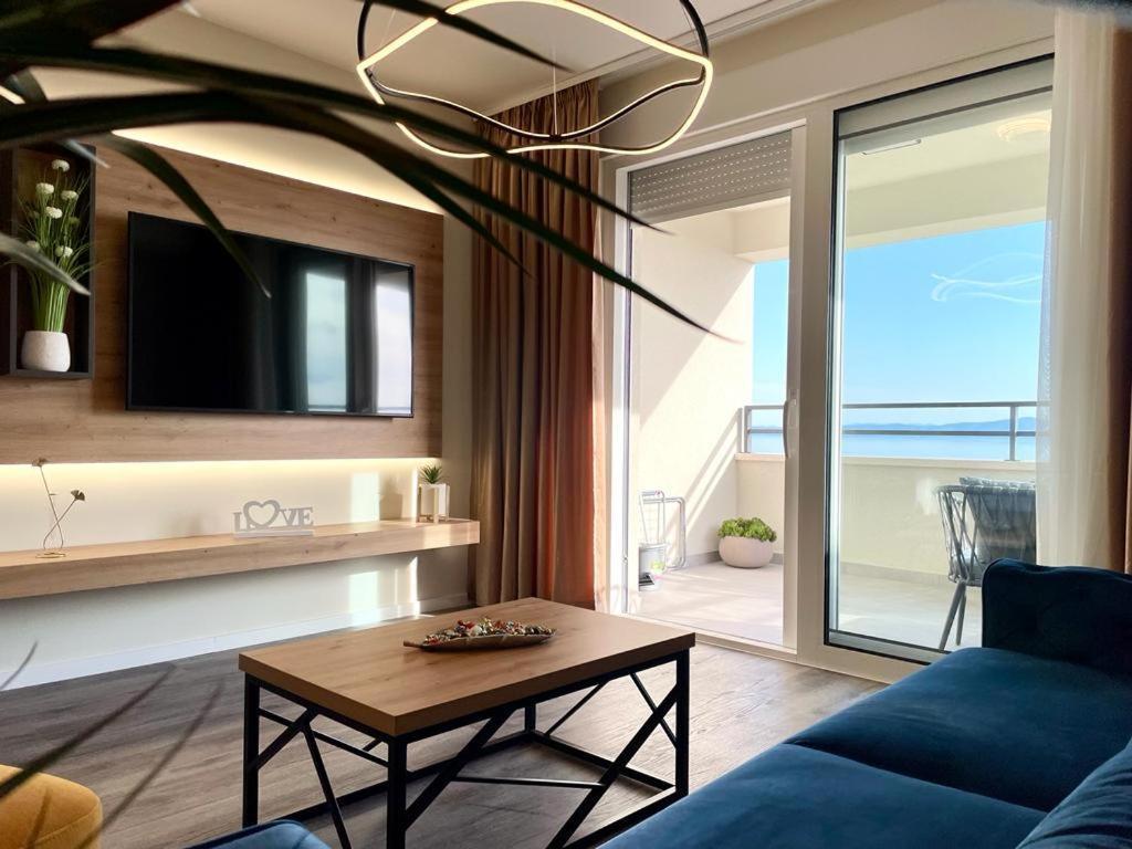 Apartment Linda With Panoramic Sea View Makarska Exteriör bild